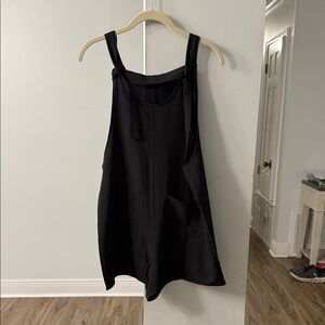 Black Sleeveless Women's Romper